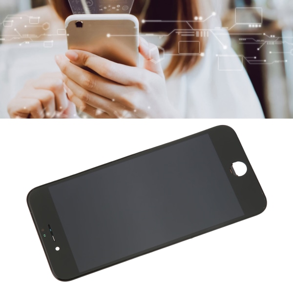 Matkapuhelimen näytön set orgaanisen valodiodin näytön kosketusnäytön digitointikokoonpano iPhone 8:lle