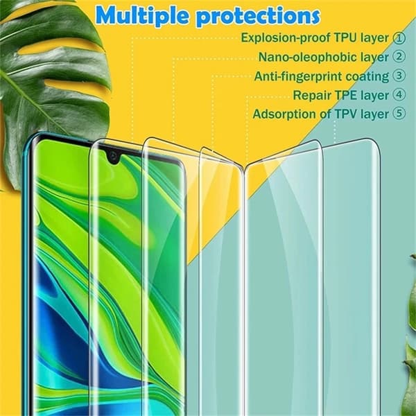 Hydrogelfilm for Xiaomi Mi 13 Lite skjermbeskytter full dekning buet