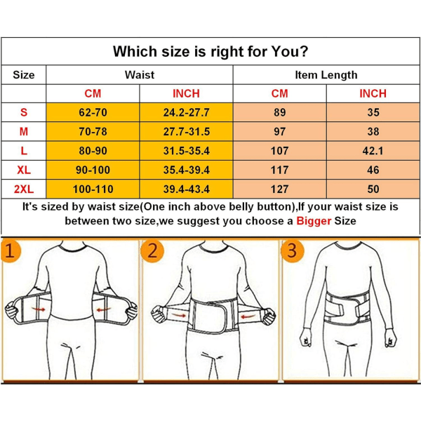 Midjetrenerbelte for kvinner - Midje Cincher Trimmer - Slanking Body Shaper Belte - Sportsbelte (UP gradert) Fuchsia L