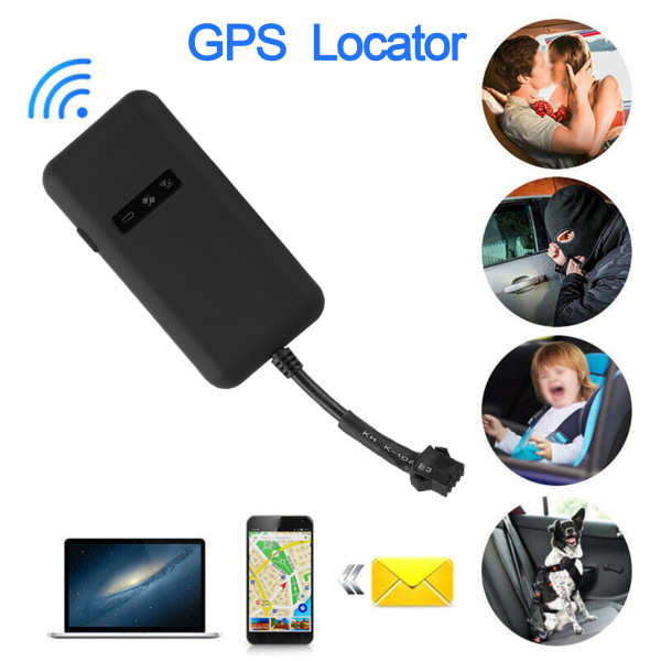 Mini kjøretøy Bil Sanntid GPS Tracer Locator GPRS GSM sporingsenhet