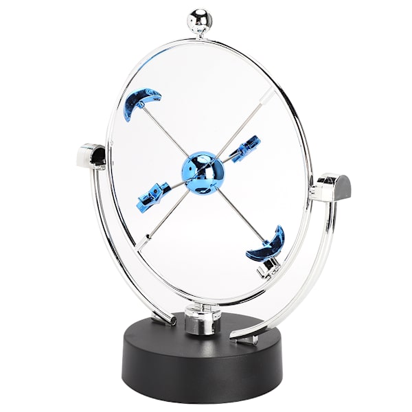 Perpetual Motion Bordlegetøj Stjerne Måne Planetarisk System Farve USB Batteri Skrivebords Skulptur