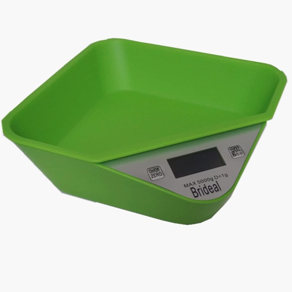 Digital køkken madvægt Multifunktion elektronisk madvægt med aftagelig skål Max 11lb/5kg