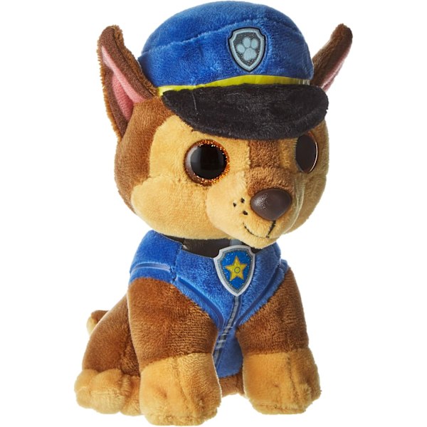 Paw Patrol Plyschleksaker, Stoppade Djurleksaker Dockor, Mjuk Plysch Stoppade Djur Plushie, Överraskning Jul, Helg och Födelsedagspresenter för Barn Flickor Pojkar Chase 25cm