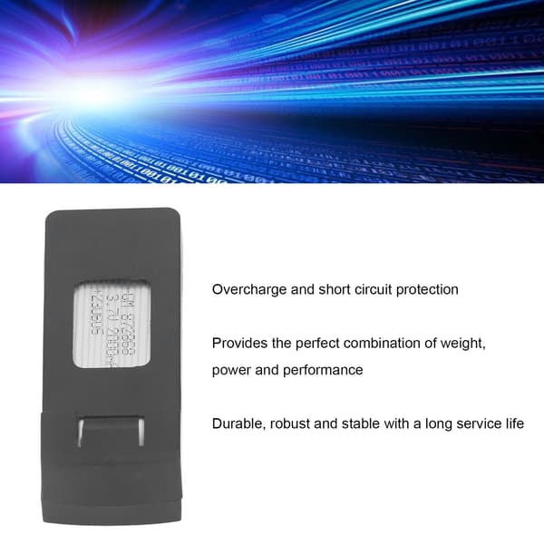 3.7V 2000mAh Lithiumbatteri RC Drone Lithiumbatteri Erstatning til S150 Droner