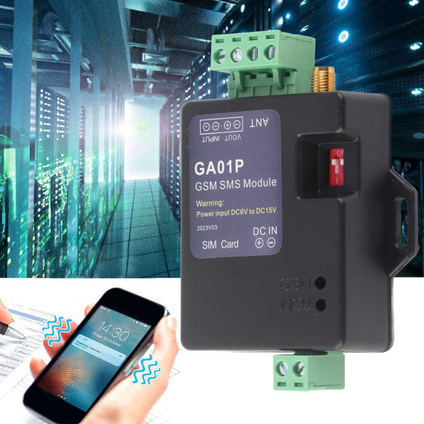 GA01P GSM Mini Smart Remote Strømsvigt Alarm SMS Opkald Alarm Sikkerhed