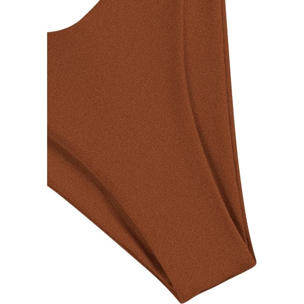 WJSM Kvinners Trekant Bikini Blomster Volanger Sløyfe Bikini Sett Todelt Badedrakt B-brown S