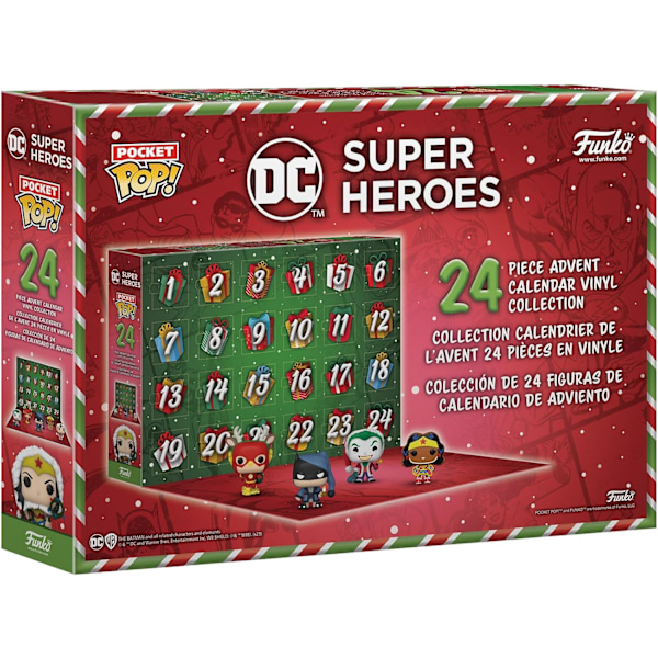 Funko Pop! Adventskalender: Star Wars, 24-delad julklappssats, 24 dagars julnedräkningspresent, Adventskalender överraskningsjulklapp för barn