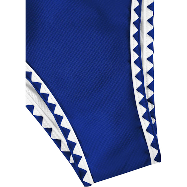 WJSM Kvinders Trekant Bikini Blomster String Bikini Sæt Todelt Badetøj 3-cobalt Blue M