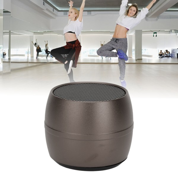 Mini Bluetooth Højttaler IP67 Vandafvisende USB Opladning Indbygget Mikrofon Bærbar Trådløs Højttaler til Brusebad Bil Gray