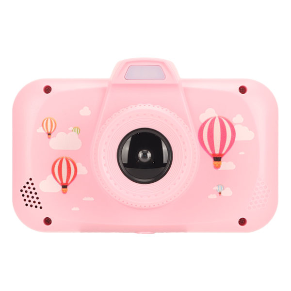3,5 tommers barnekamera selfie HD stor skjerm bærbar leketøy barn digitalkamera for 3-10 år gammel jente Pink