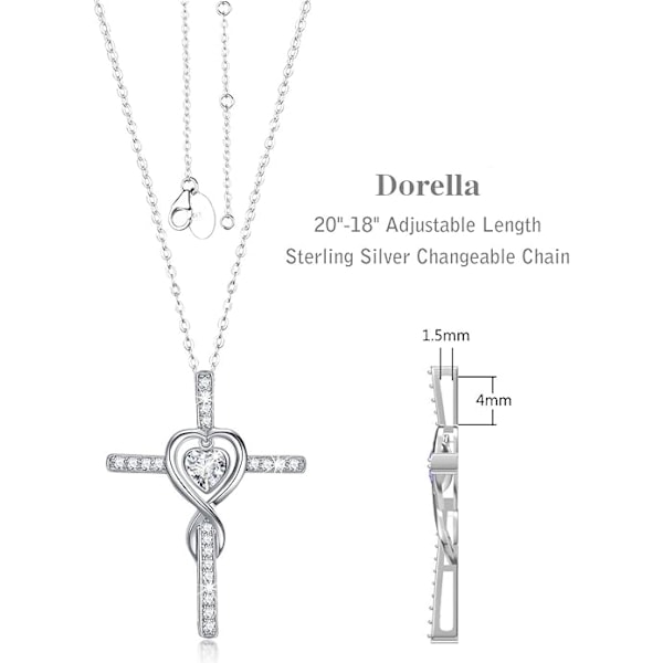 Kärleks Infinity Halsband för Hennes Födelsedagspresenter Fru Mamma Augusti September Månadssten Peridot Blå Safir Smycken 925 Sterling Silver White
