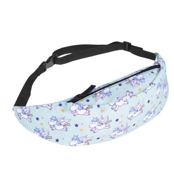 Unicorn Outdoor Waist Bag Sports Travel Running Fitness Women's Diagonal Cross Bag yab922