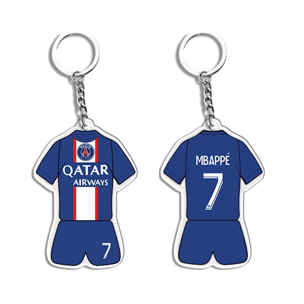 European Cup Mbappe fans, football souvenirs, keychains, pendants , sports small gifts