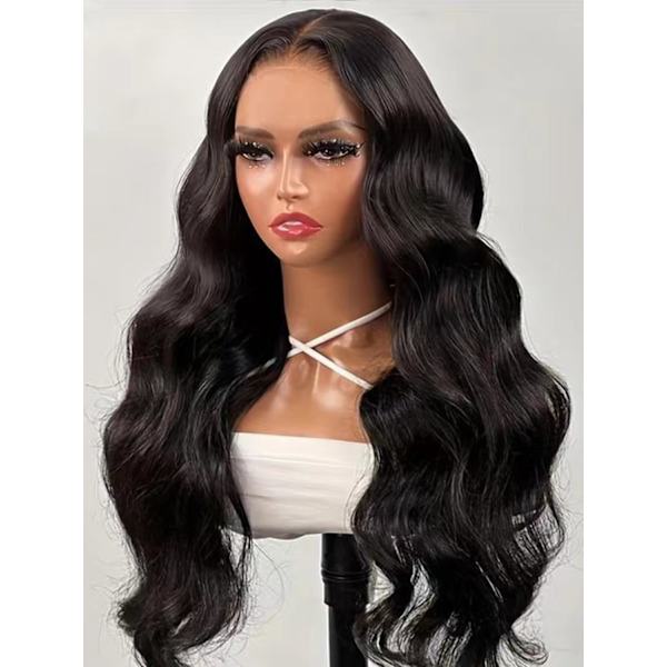 250% täthet mänskligt hår peruk 13x4 HD spetsfront peruker mänskligt hår förplucked limfria peruker mänskligt hår Body Wave peruker mänskligt hår peruker för svarta kvinnor Fro 18inch