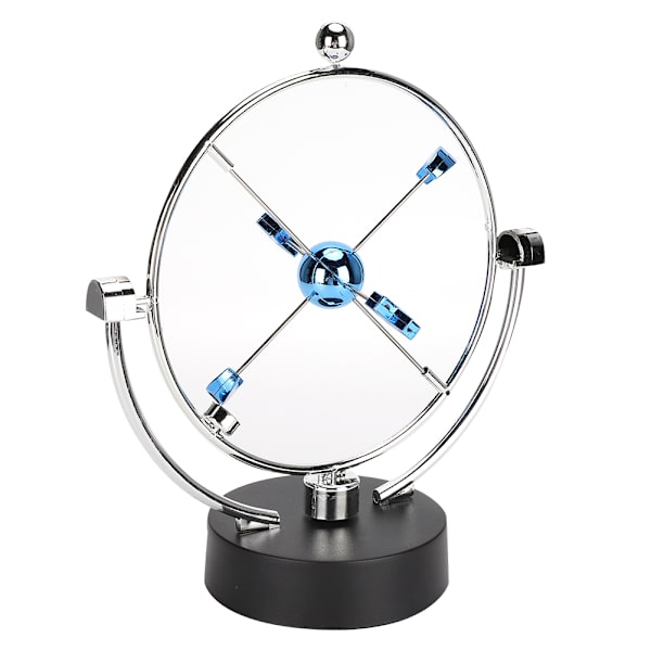 Perpetual Motion Bordlegetøj Stjerne Måne Planetarisk System Farve USB Batteri Skrivebords Skulptur