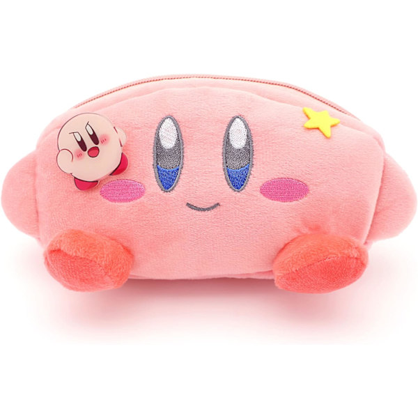 Kawaii Pink-värinen kynäkotelo akryylimerkillä, Kawaii meikkipussi, japanilainen söpö kynäpussi anime-kirjatarvikepussin lahja tytöille, naisille ja lapsille Pink