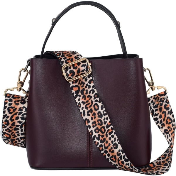 Axelremsväska Crossbody Väska Rembyte Metall Swivel Hook Axelrem Gitarrrem för Crossbody Väska/Bagage u2026 Dream Leopard