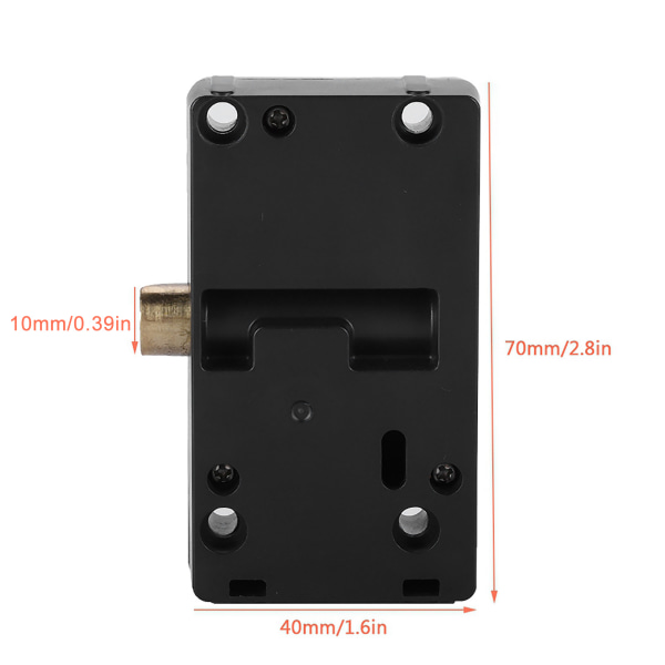 Smart Bluetooth Cabinet Drawer Lock Unmanned Container Lock with English Manual