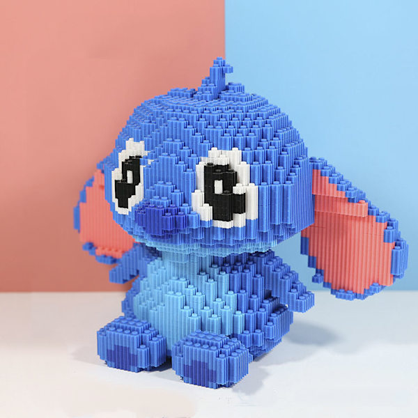 Mini Byggstenar Söta Cartoon Set för Godispåsar, 4680 St Micro Mini Byggleksak DIY 3D Tegelstenar Kit för Vuxna Barn, Jul Födelsedagspresent