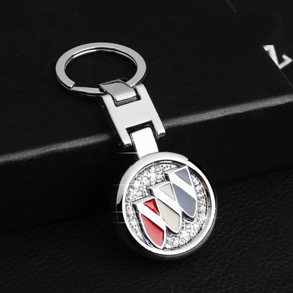 lady, girlKeychain Accessories With Bling Rhinestones Fashionable Car Key chain for Buick Car Keyring keychains for Car Keys