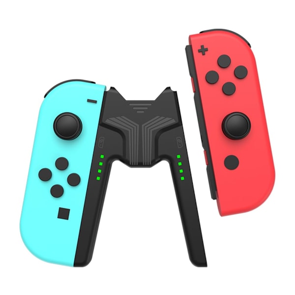 Universal Joycon Laddningsgrepp för Nintendo Switch, PENJOY Switch Controllerhållare för Switch Joy Con och tredjepartskontroller Black