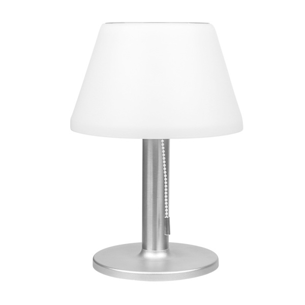 Solcelled Bordlampe LED Vanntett 3 Nivåer Justerbar Solcelledsklampe for Hjem Utendørs Hage