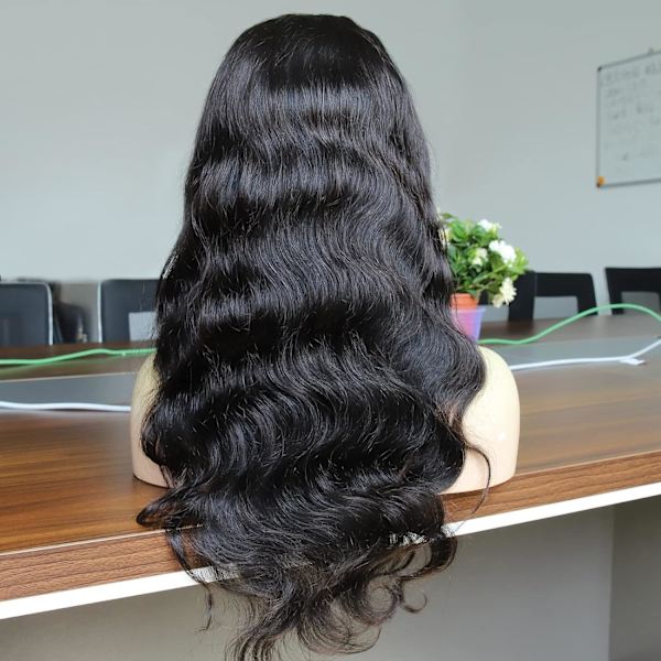 250% Tiheys 13x4 Pitsirinta Peruukki Ihmishiukset Body Wave Ihmishiukset Peruukki 22 Tuumaa Ihmishiukset Peruukki Mustille Naisille Esirepäisty Valkaistut Solmut Liimaamaton HD 22inch