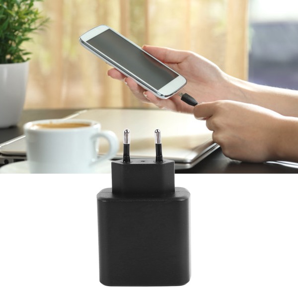 Laddare för Galaxy S22 PD 45W Snabbladdare Adapterblock för Android-enheter EU-kontakt 100 till 240V Svart
