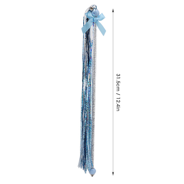 Rolig Kattsticka Träning Interaktion Rolig Kattsak Feather Wand Rolig Kattleksak Blå Ring Papper