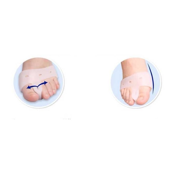 Hallux Valgus Protection - Soft Forefoot 2 kpl. White