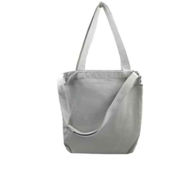 Canvas Bag Shoulder Strap - Cat Grey