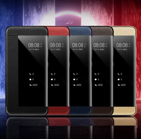 Huawei P30 äkta läder Smartfodral
