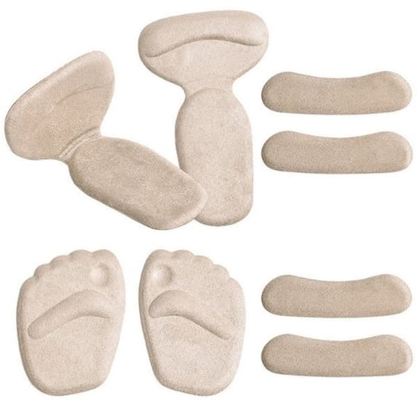 Framfotsdyna + Hälinlägg set - 8-pack Vit