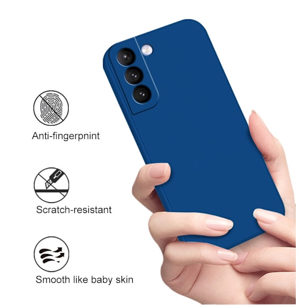 Samsung Galaxy S21 Skal - Mikrofiber Silikon Svart
