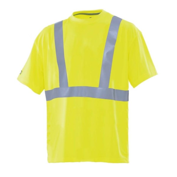 Reflex Warning Short Sleeve T-shirt - Medium Gul