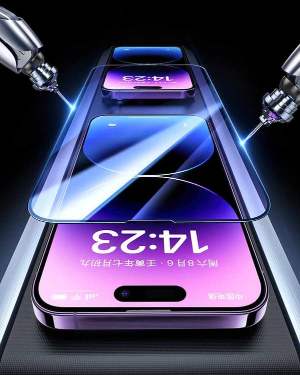 iPhone 17 Pro Max - Täysin karkaistu suojalasi