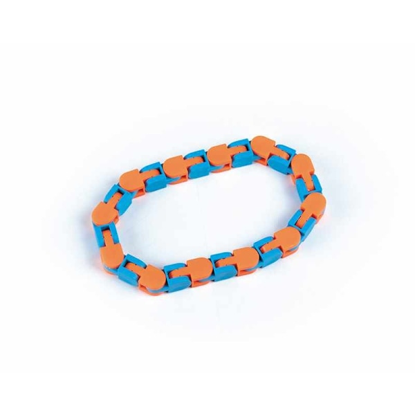 Fidget Toys - Fidget Leksak - Böjd Räls blå/orange