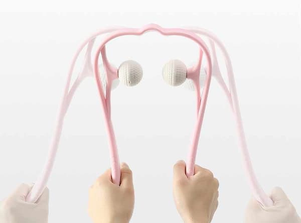 Massageværktøj - Neck Clean Claw 10 stk. Rosa
