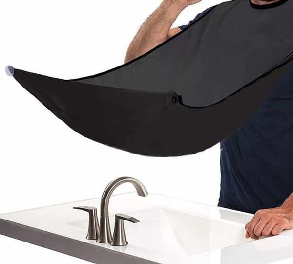 Hår & Skäggtrimmer Deluxe Kit + Gratis rakförkläde - Svart