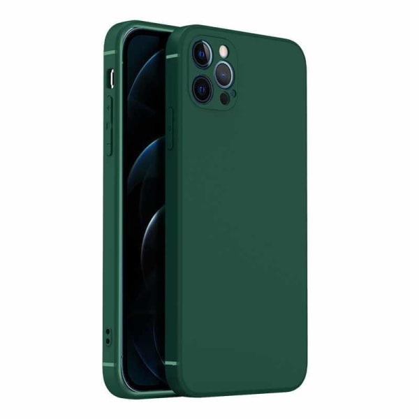 iPhone 14 Pro Cover - Microfiber Silikone Light green