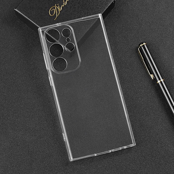 Samsung Galaxy S23 Ultra etui og kortholder - beskyttelse og praktisk korthåndtering - sort