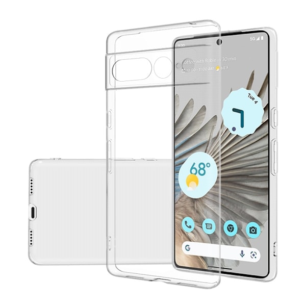Google Pixel 7 Pro - Läpinäkyvä kuori