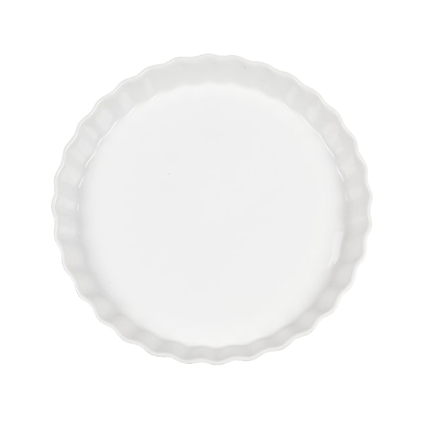 Pajform Rund i Porslin - 4 pack Vit