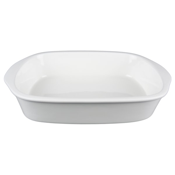 Porslins Form Rektangulär - 4 Pack Vit