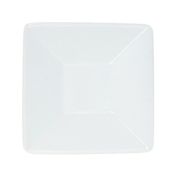 Mini porcelænsskål Dip Square Sloping - 20 pakke Vit
