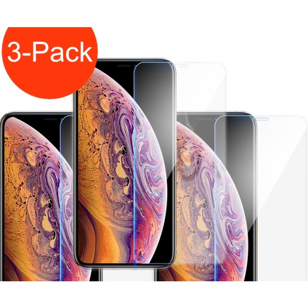 3-pack - iPhone 11/XR korkealaatuinen karkaistu lasi näytönsuoja