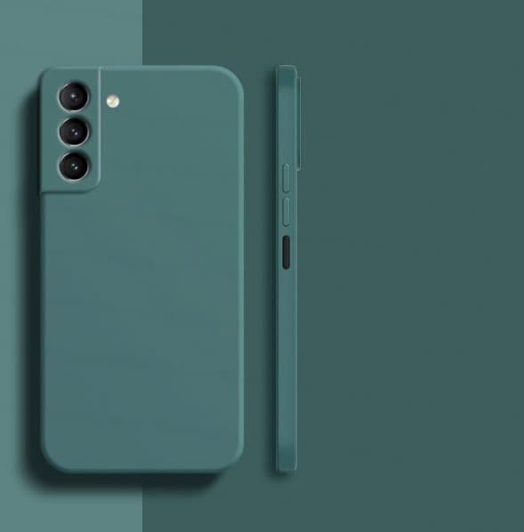 Samsung Galaxy S22 Plus - Silicone Cover Microfiber Ljus grön