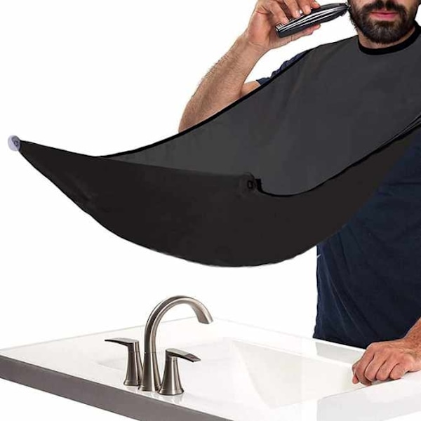 Barberforklæde - sort/hvid 10 stk. Black
