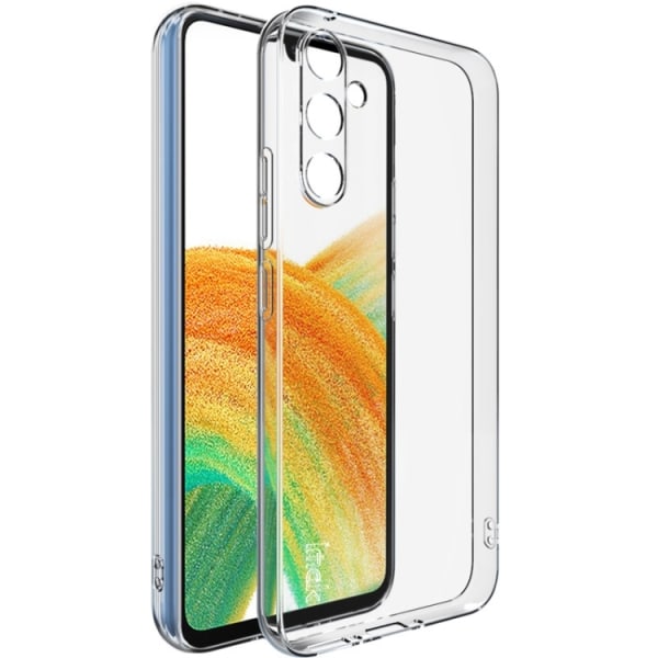 Samsung Galaxy A34 - Transparent Skal + Heltäckande Härdat Skyddsglas