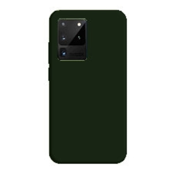 Samsung Galaxy S20 Ultra Shell - silikoni-mikrokuitukuori Blå